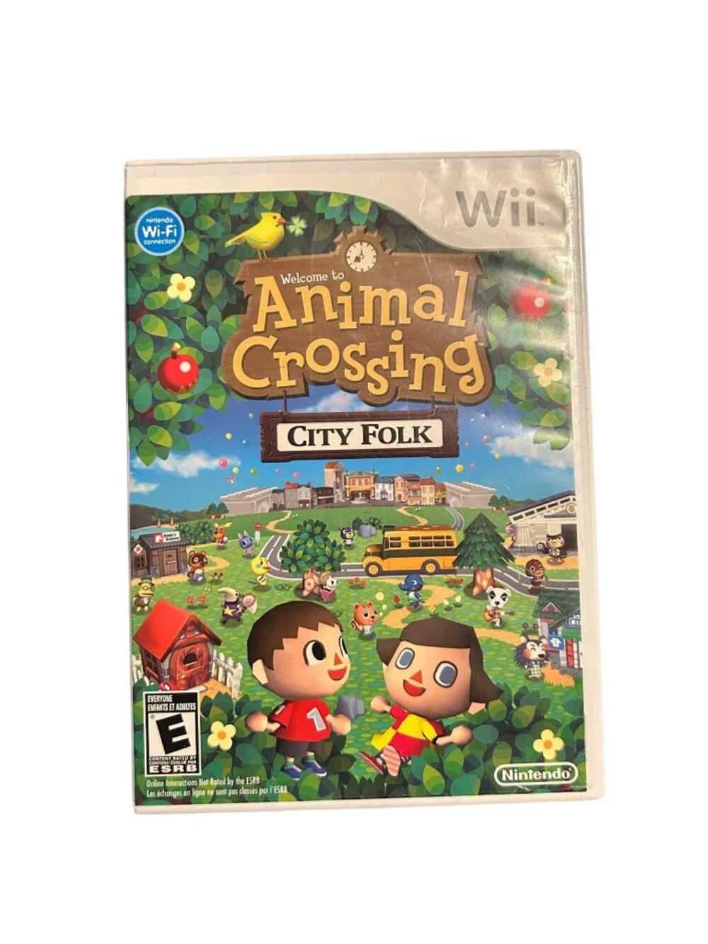 Animal Crossing City Folk For Nintendo Wii Complete With Case
